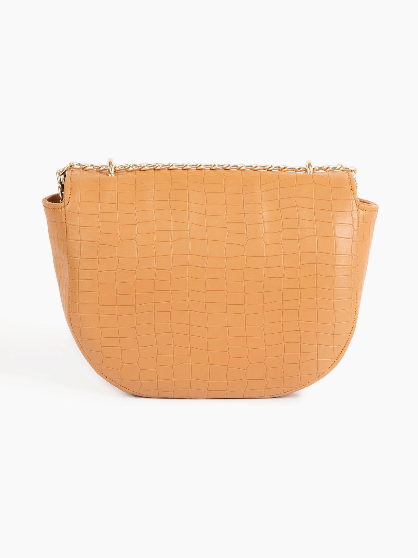 Nova Thrives - Snake-Embossed Shoulder Bag