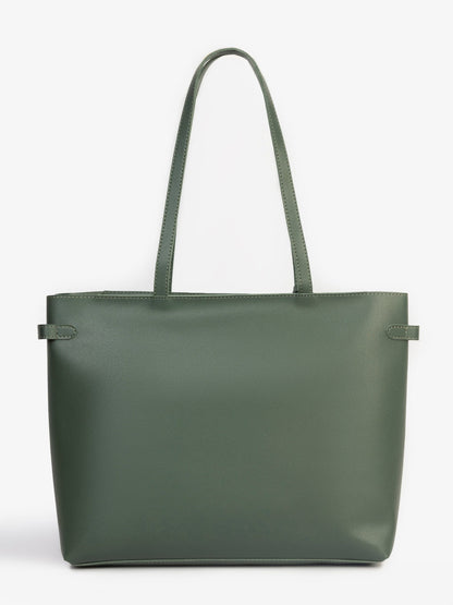 Nova Thrives - Green Tote Handbag